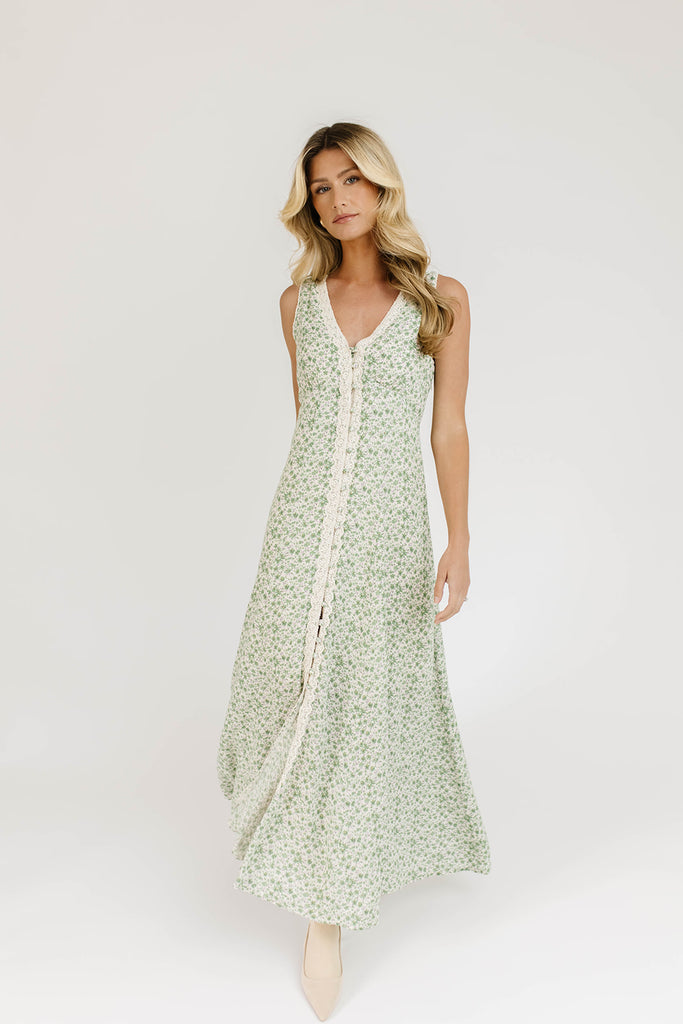 honey floral maxi dress *restocked*