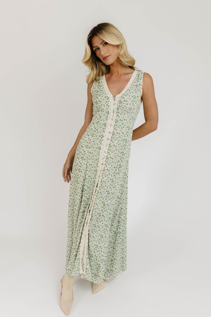 honey floral maxi dress *restocked*