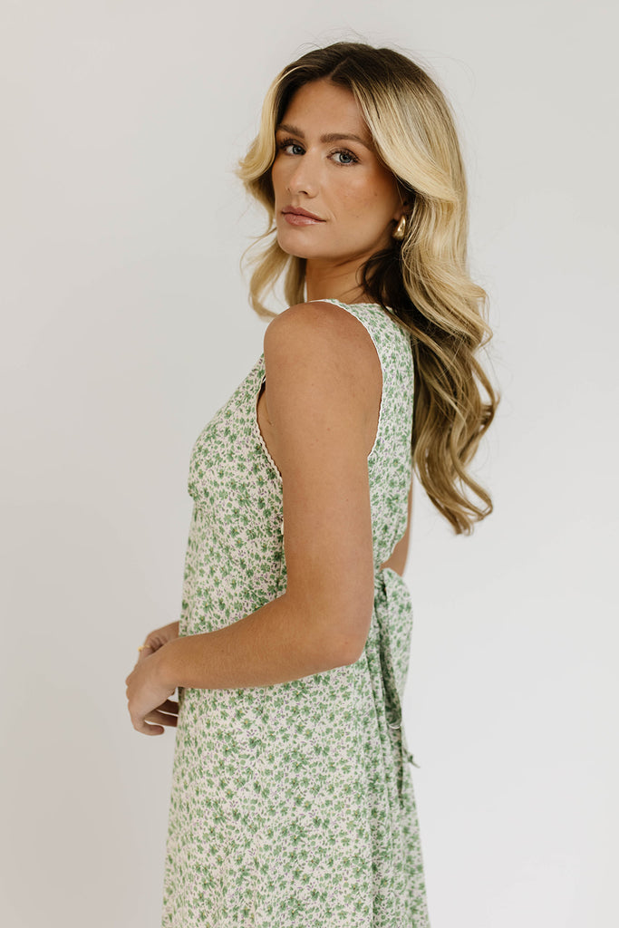 honey floral maxi dress *restocked*