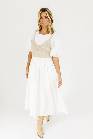 enchanted striped mini dress *restocked*