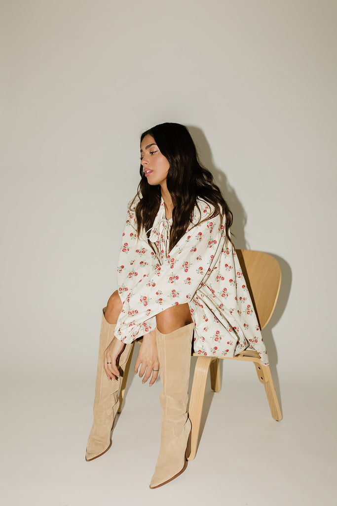 eloise collared floral dress *zoco exclusive*