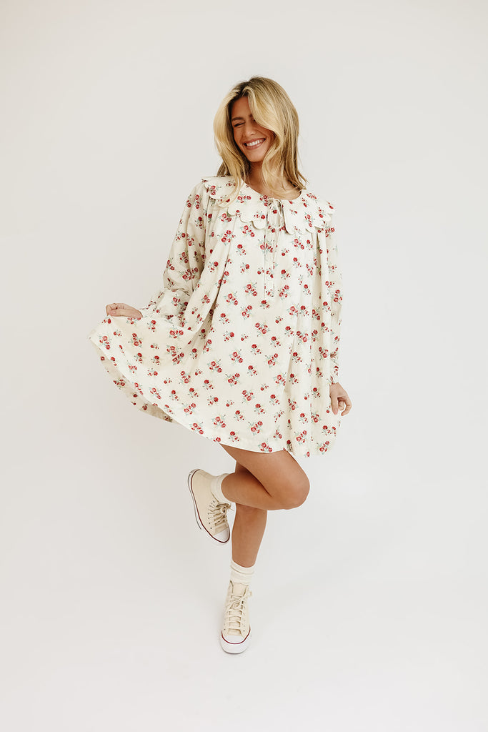 eloise collared floral dress *zoco exclusive*