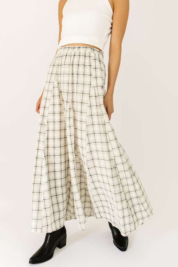 jennifer plaid maxi skirt