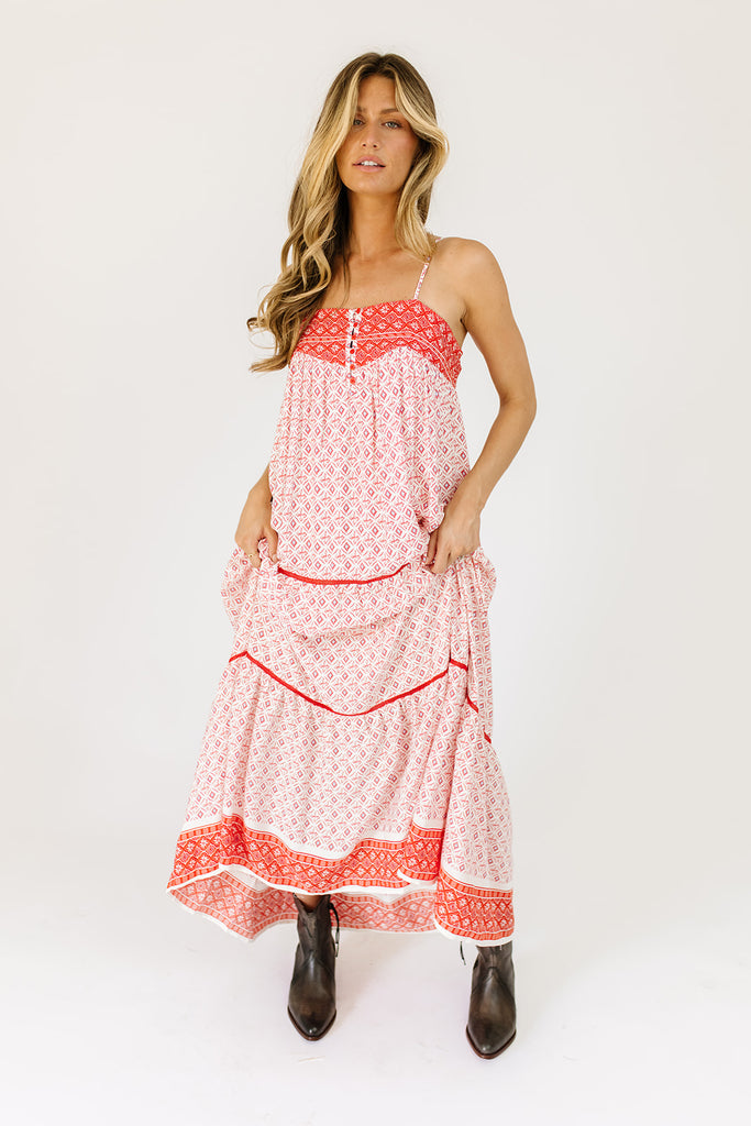 coastal maxi dress