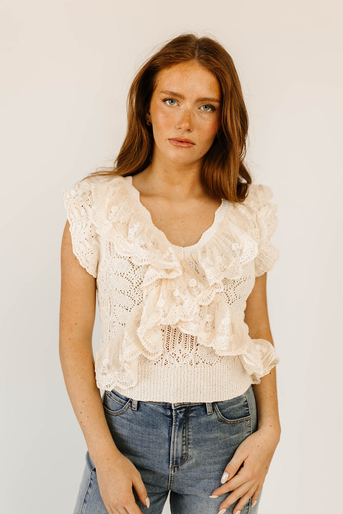 cloud nine crochet top