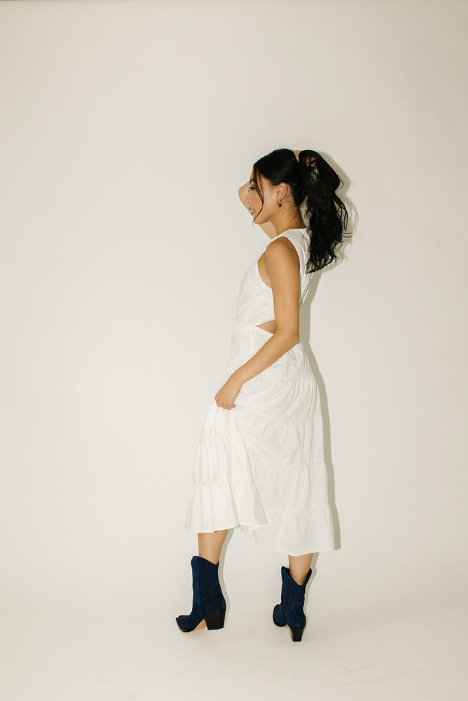 miles away midi dress