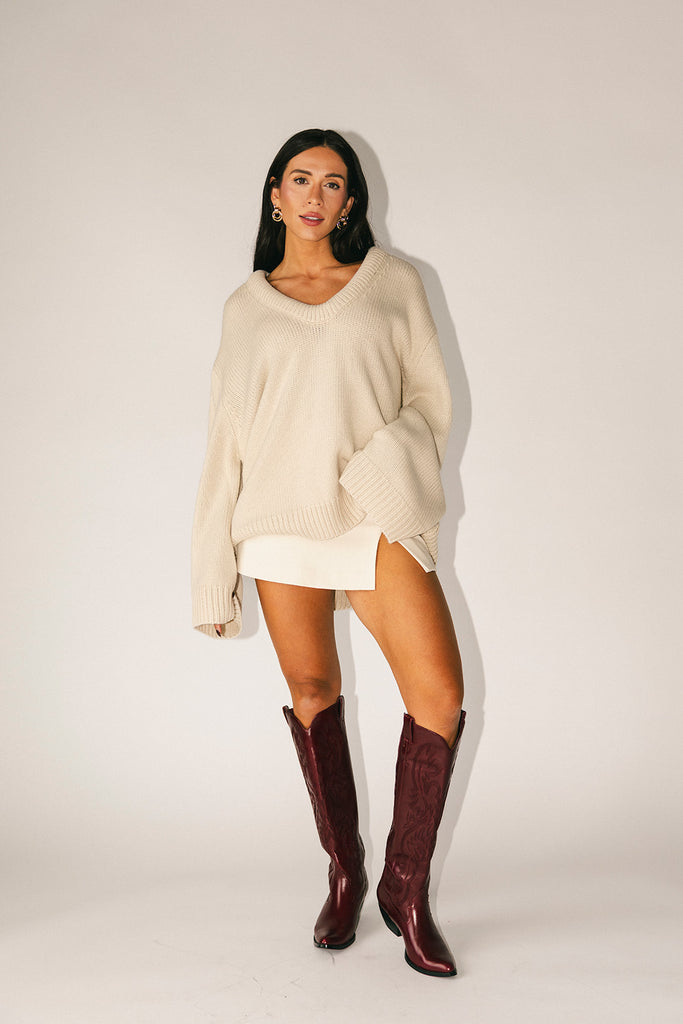 boxy billie // oat *zoco exclusive*