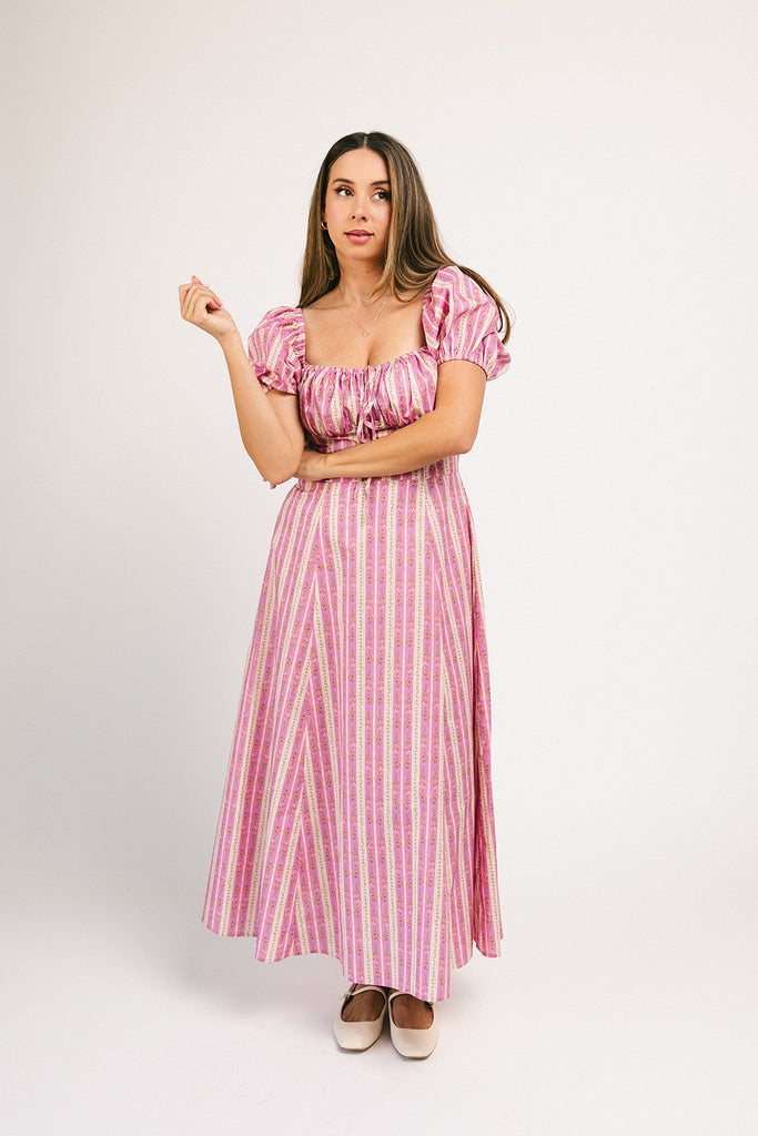 heartstring maxi dress