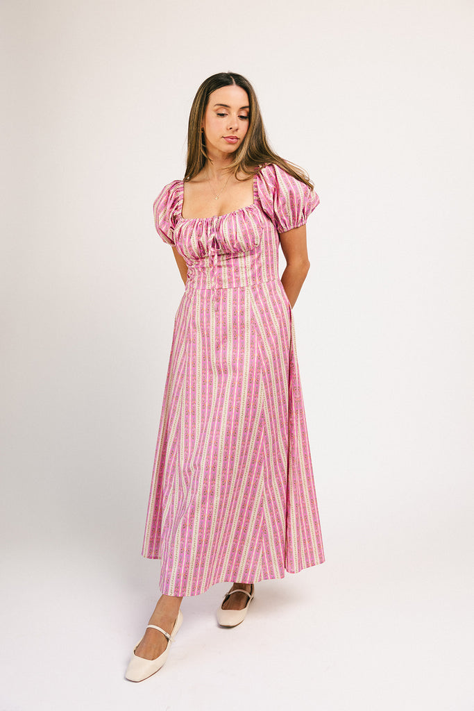 heartstring maxi dress