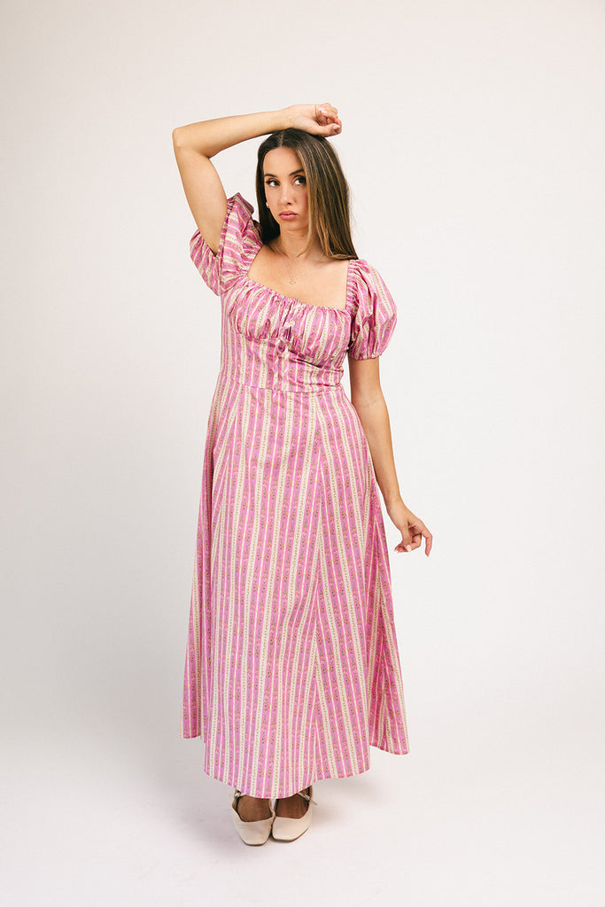 heartstring maxi dress