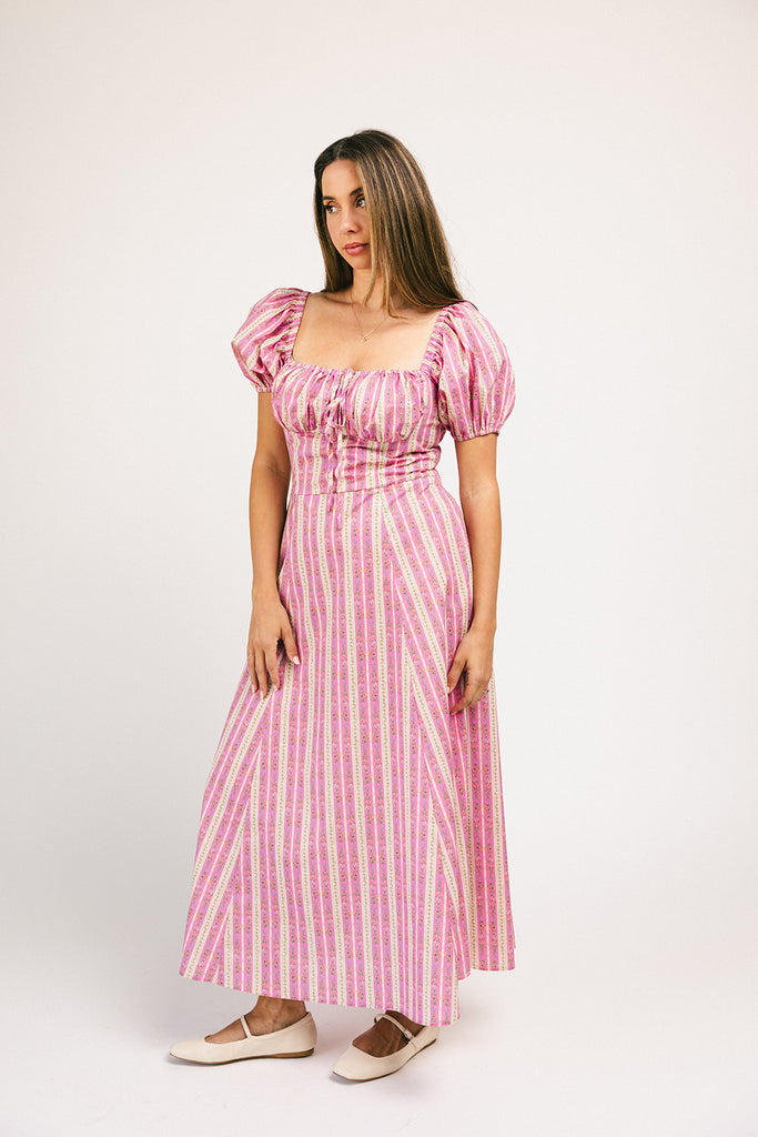 heartstring maxi dress