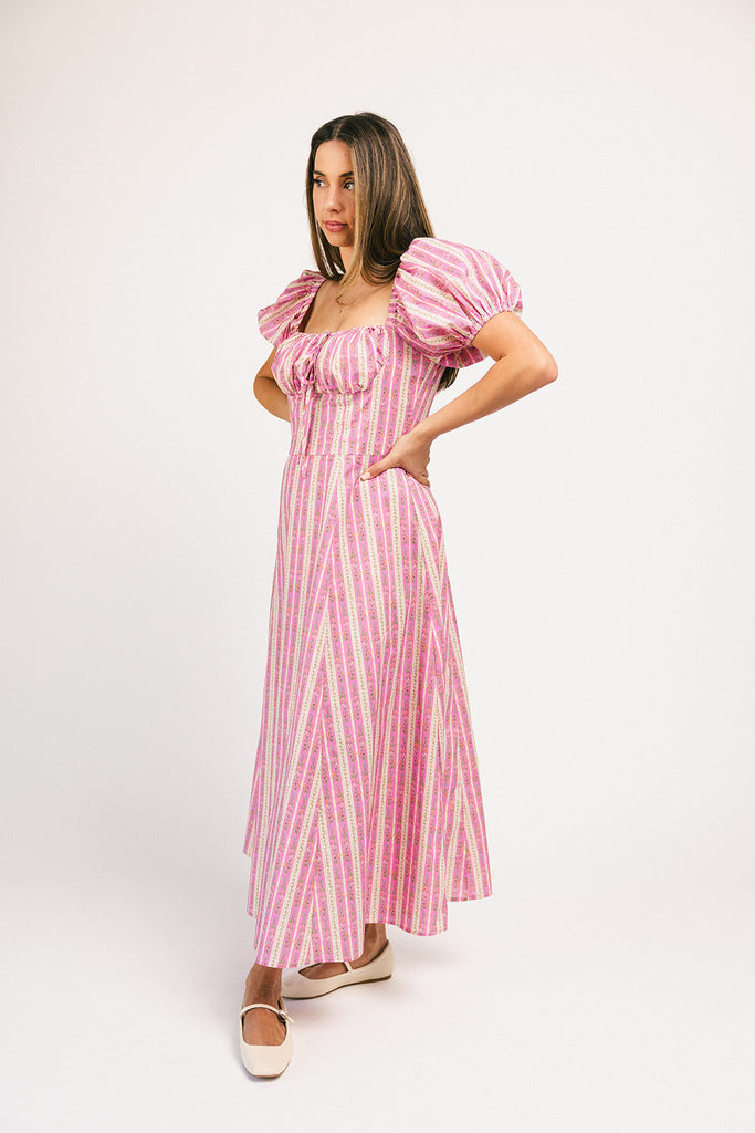 heartstring maxi dress