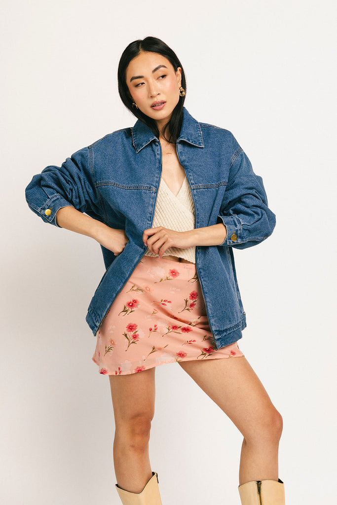 georgie jacket // denim *zoco exclusive*