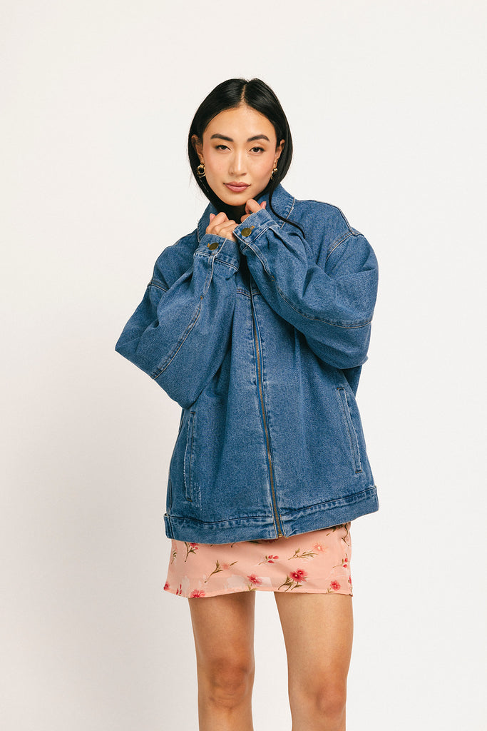 georgie jacket // denim *zoco exclusive*