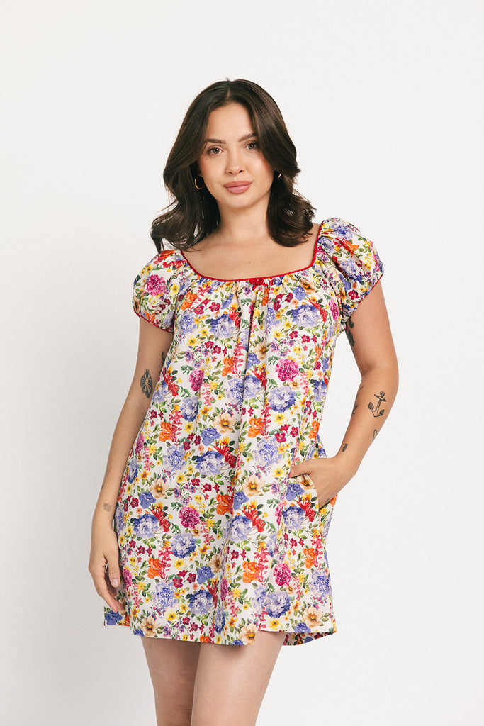 penny mini dress // floral