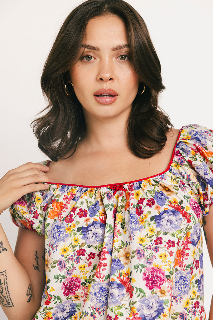 penny mini dress // floral