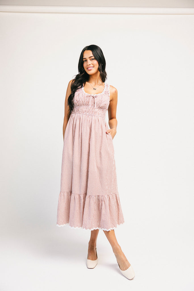 posey dress // red *zoco exclusive*