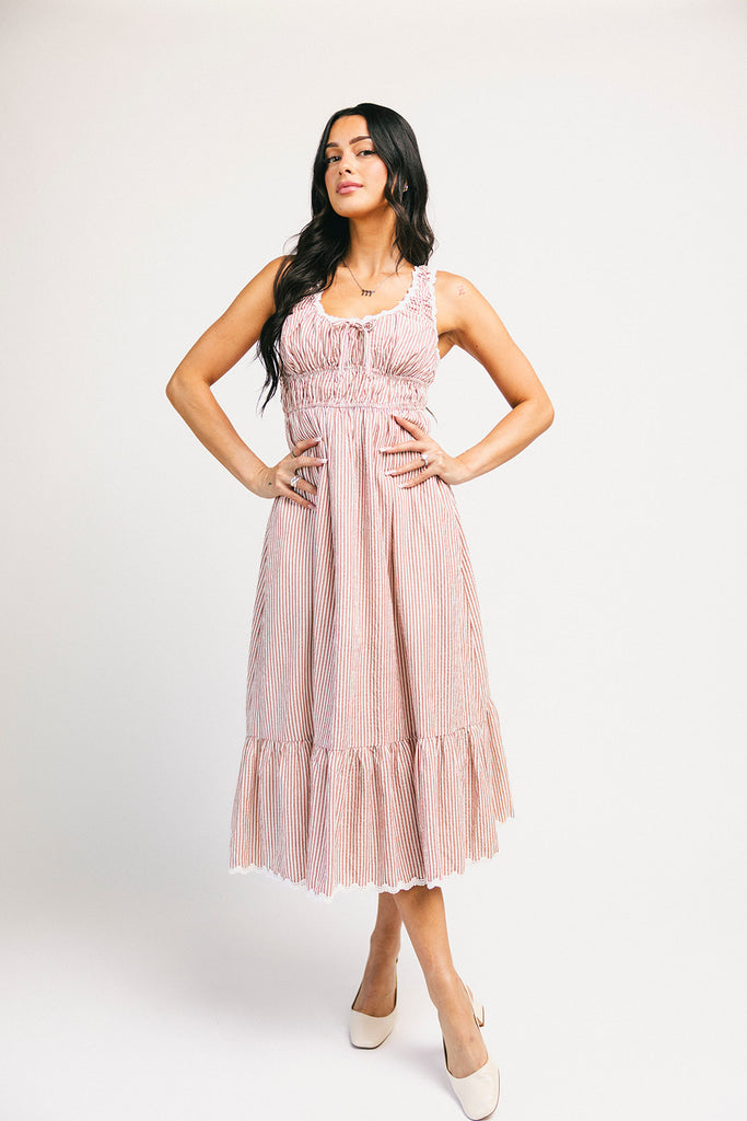 posey dress // red *zoco exclusive*