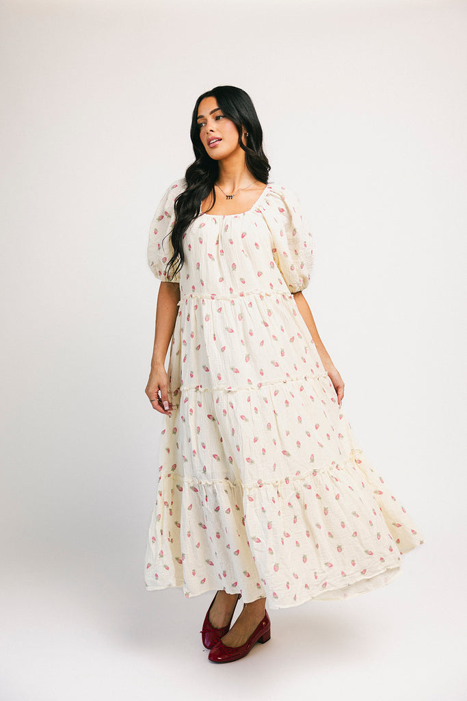 daymaker dress // strawberry bliss *zoco exclusive*