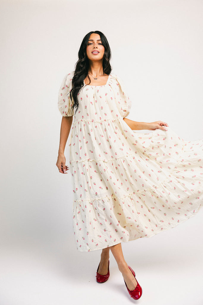 daymaker dress // strawberry bliss *zoco exclusive*