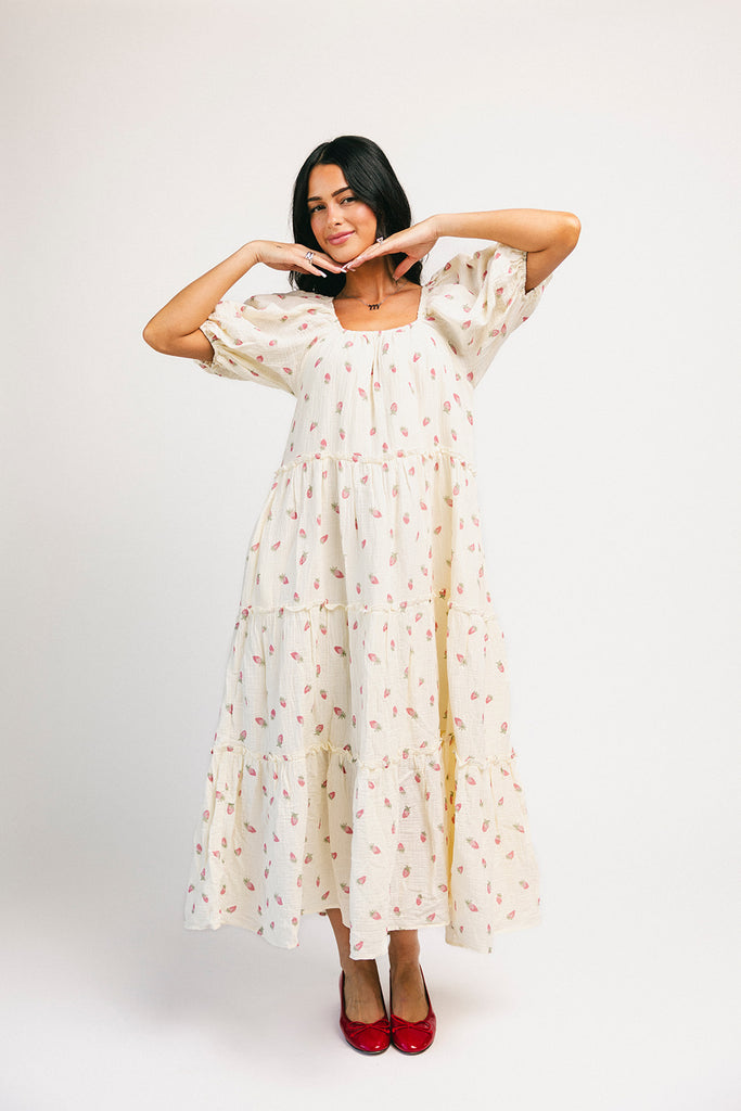 daymaker dress // strawberry bliss *zoco exclusive*