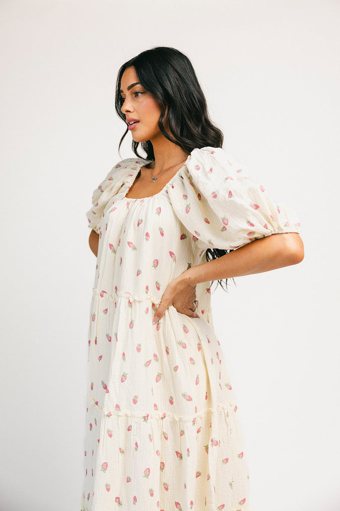 daymaker dress // strawberry bliss *zoco exclusive*