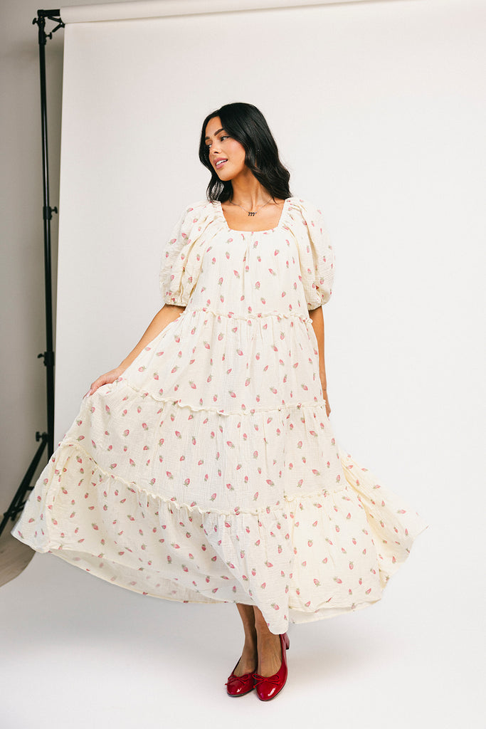 daymaker dress // strawberry bliss *zoco exclusive*