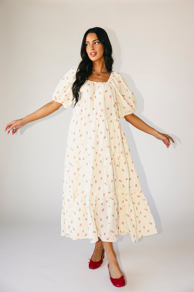 daymaker dress // strawberry bliss *zoco exclusive*