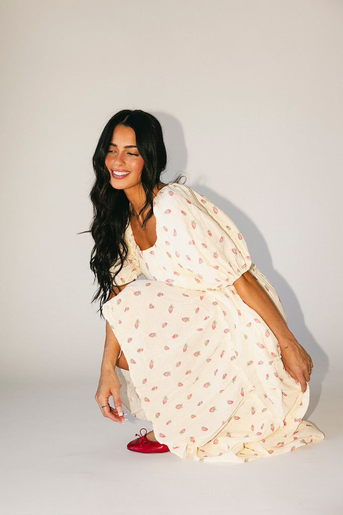 daymaker dress // strawberry bliss *zoco exclusive*