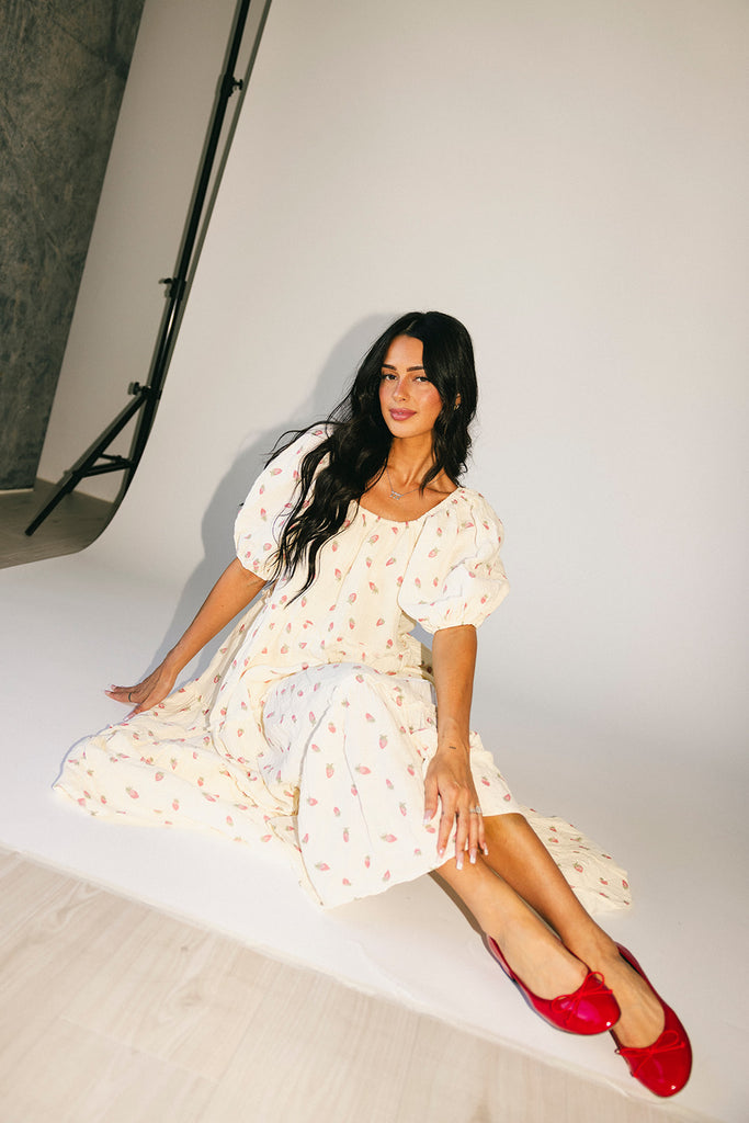 daymaker dress // strawberry bliss *zoco exclusive*