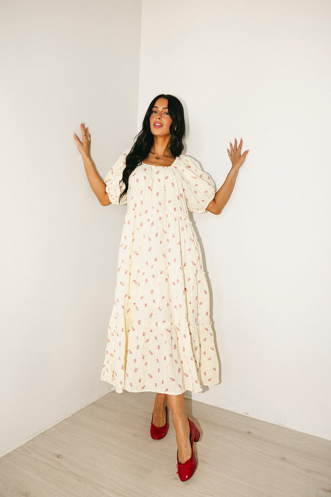 daymaker dress // strawberry bliss *zoco exclusive*