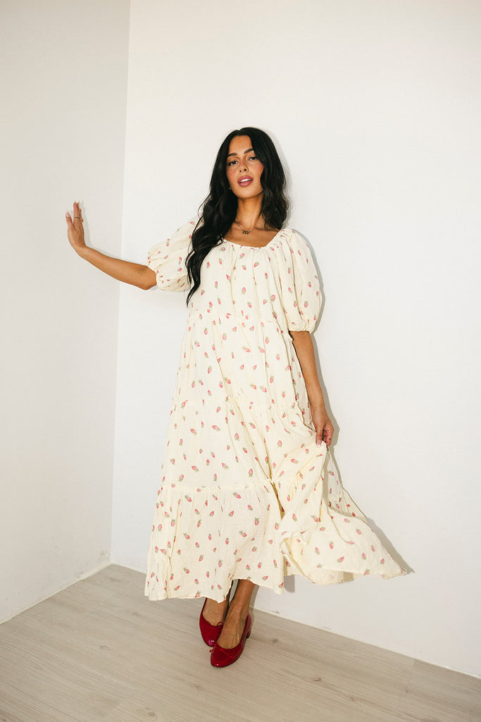 daymaker dress // strawberry bliss *zoco exclusive*