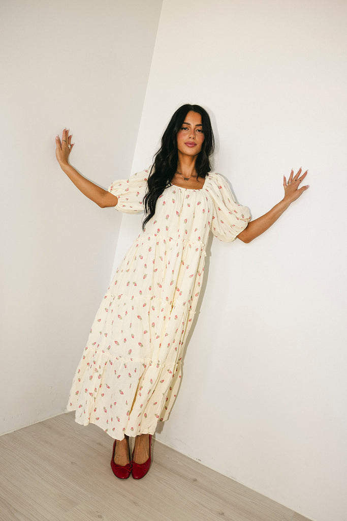 daymaker dress // strawberry bliss *zoco exclusive*