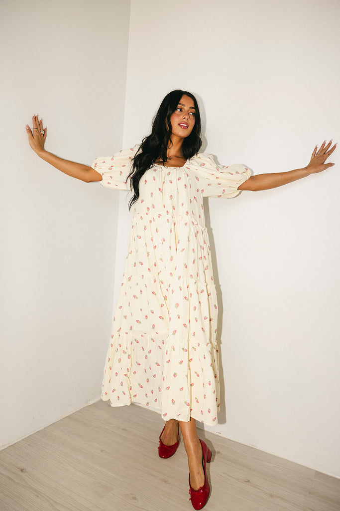 daymaker dress // strawberry bliss *zoco exclusive*