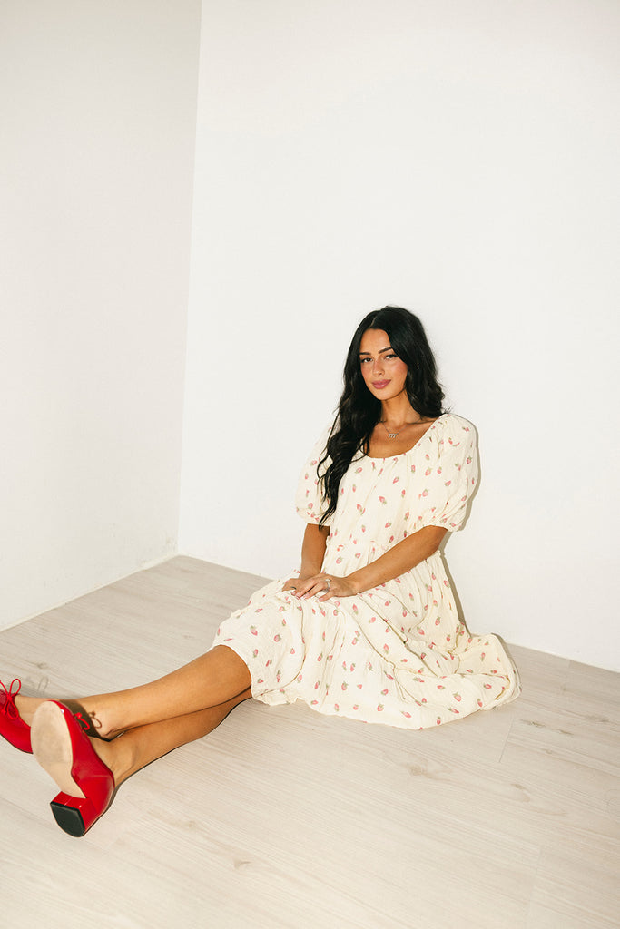 daymaker dress // strawberry bliss *zoco exclusive*