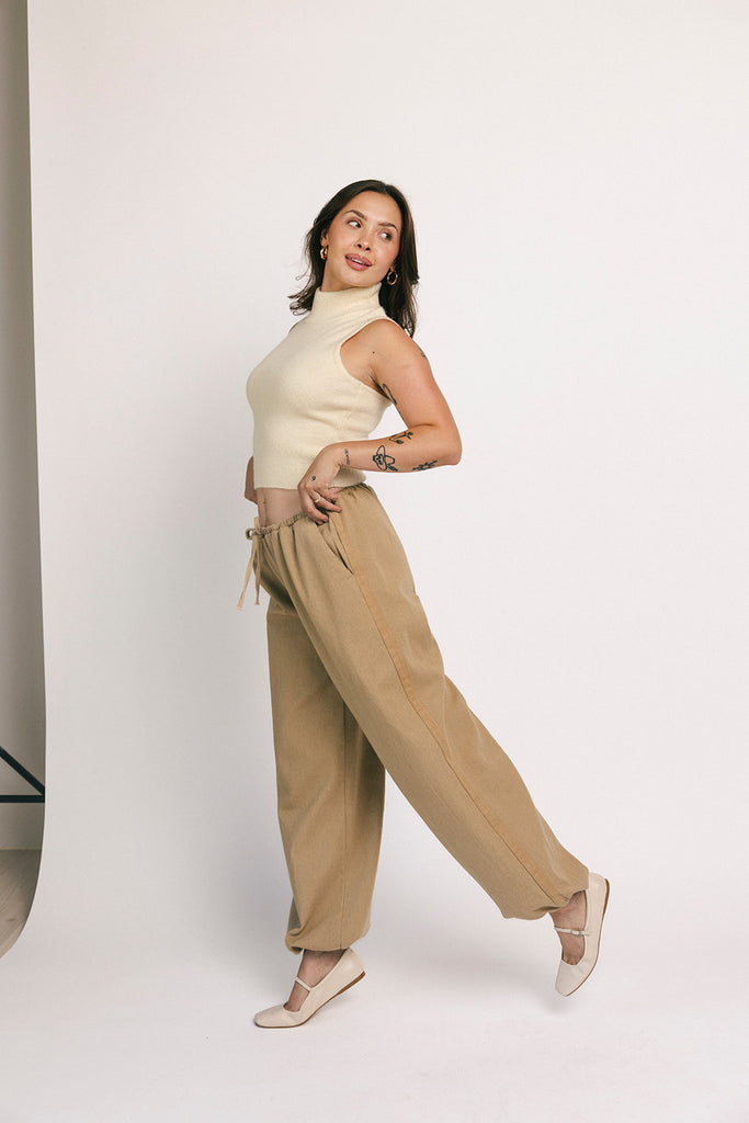 banks balloon pants // sand *zoco exclusive*