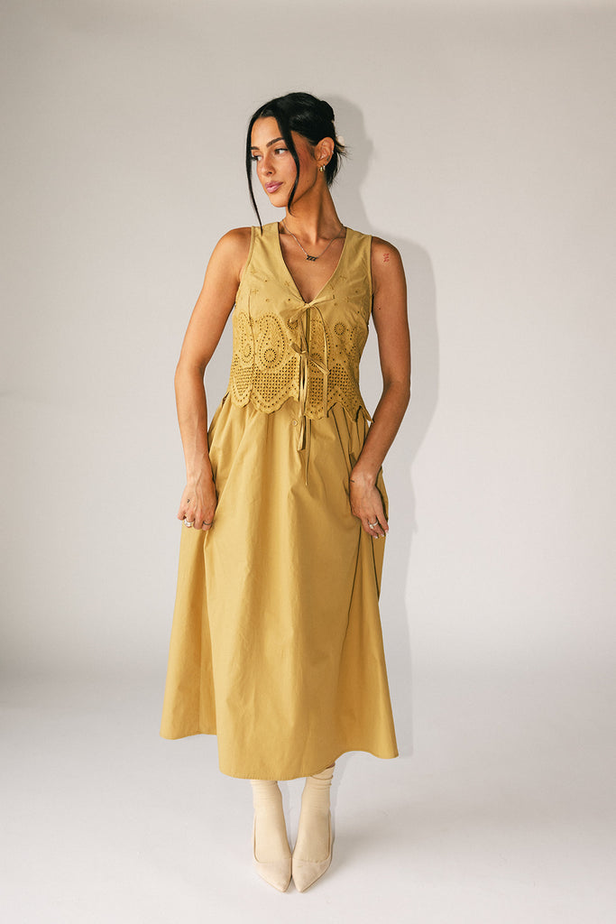 roxy midi dress