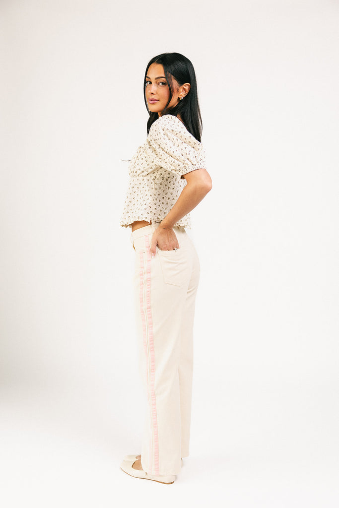 chamberlain pants // pink