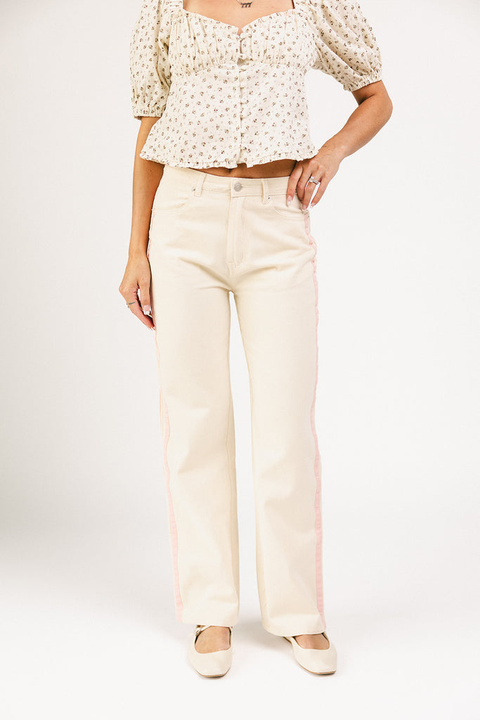 chamberlain pants // pink