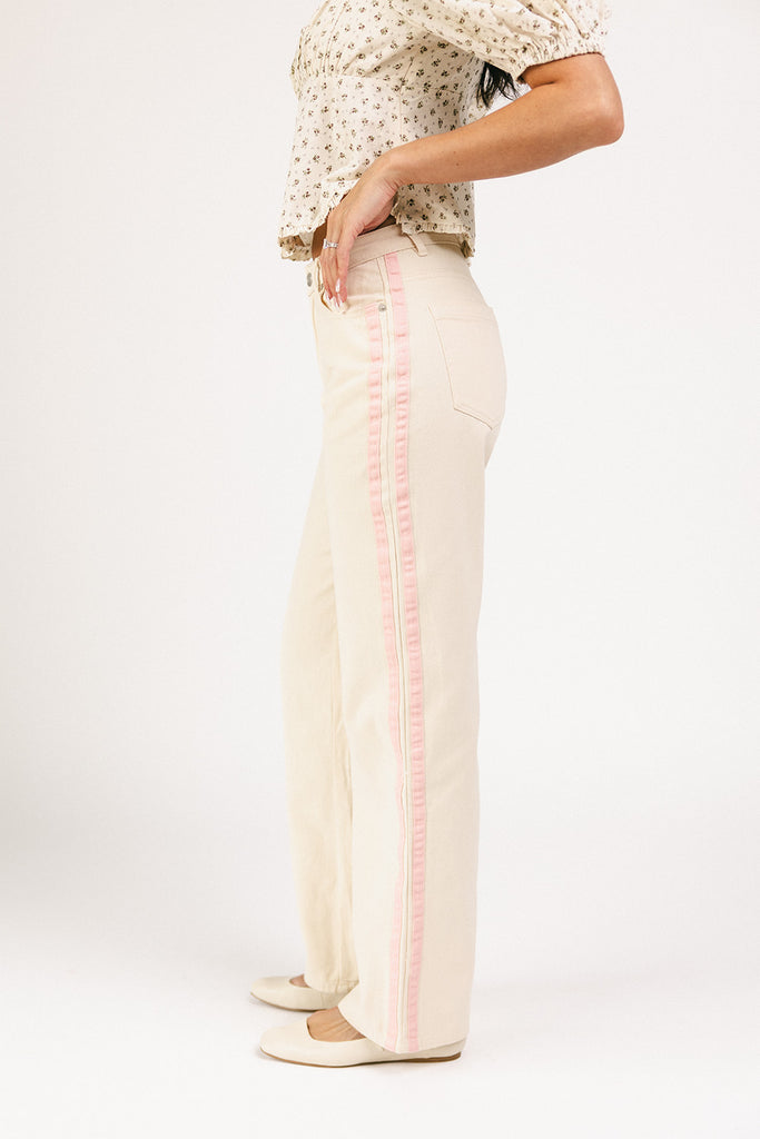 chamberlain pants // pink