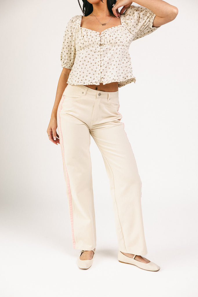 chamberlain pants // pink