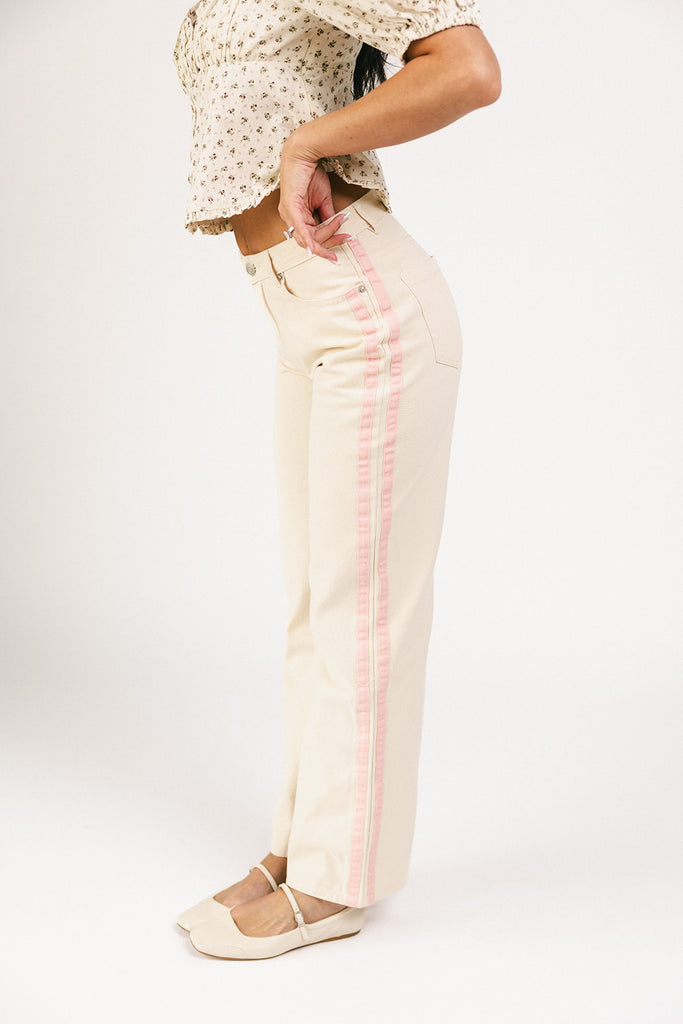 chamberlain pants // pink