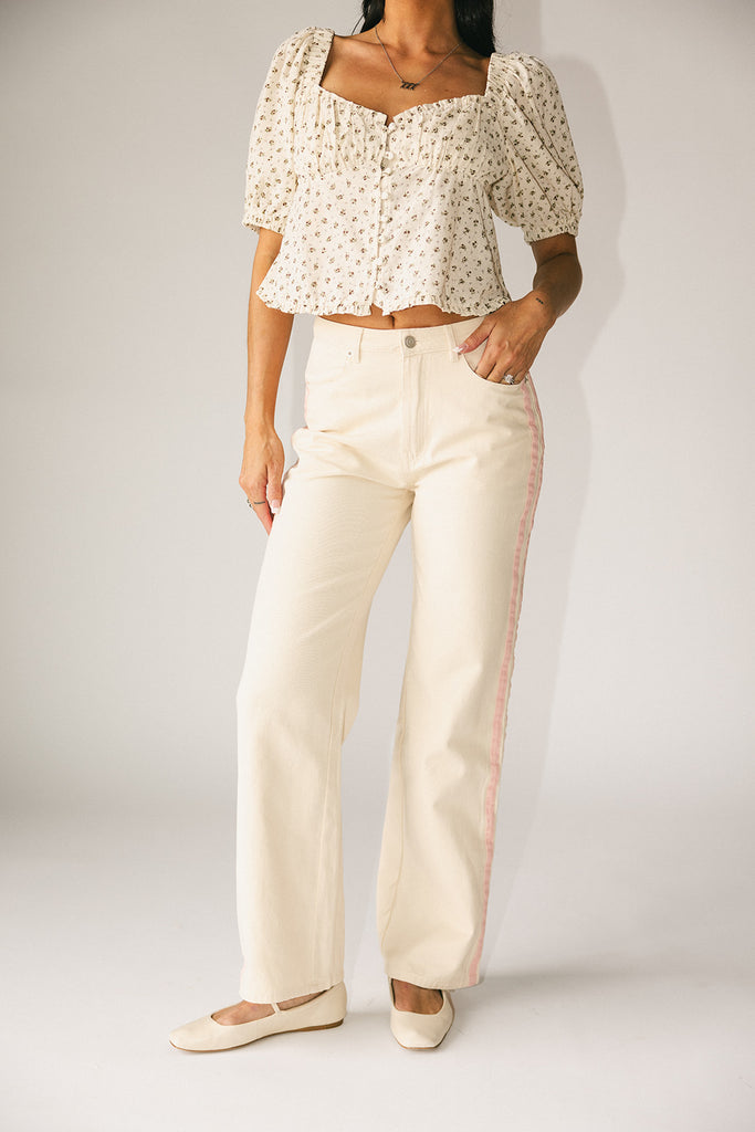 chamberlain pants // pink