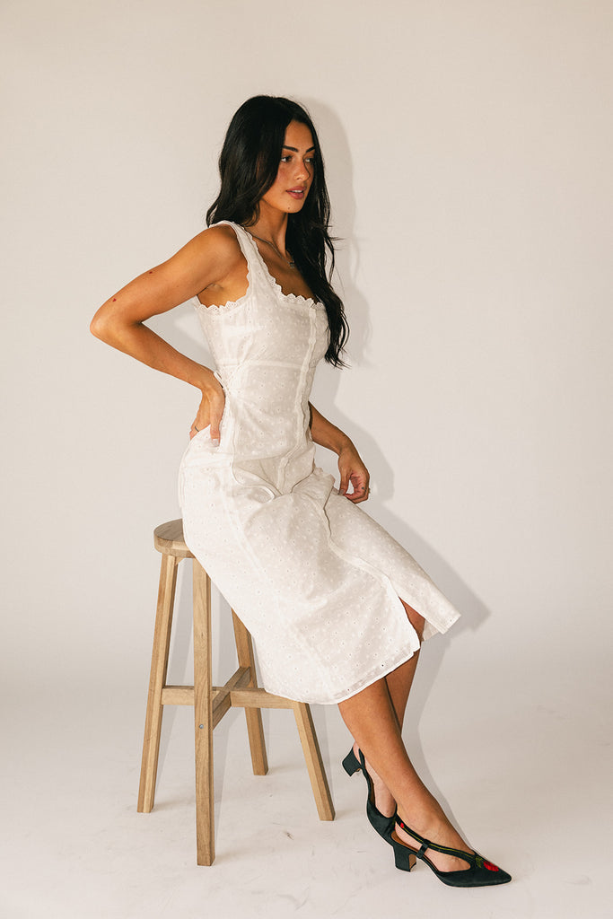 mary anne midi dress