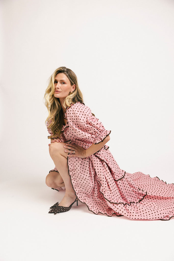 daymaker dress // pink dot *zoco exclusive*