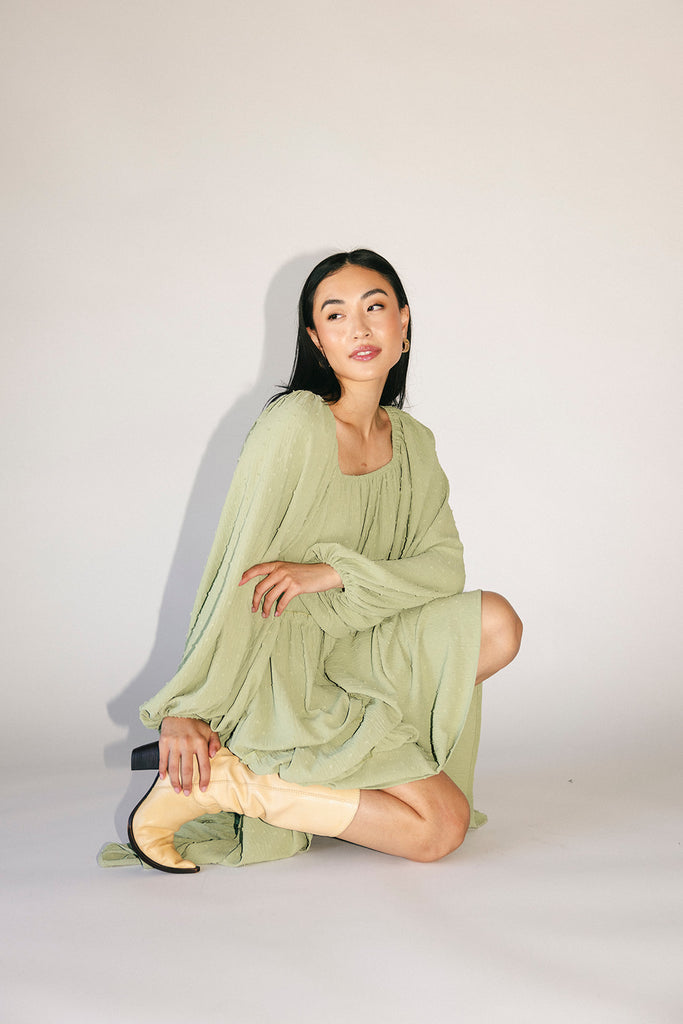 daydreamer dress // sage *zoco exclusive*