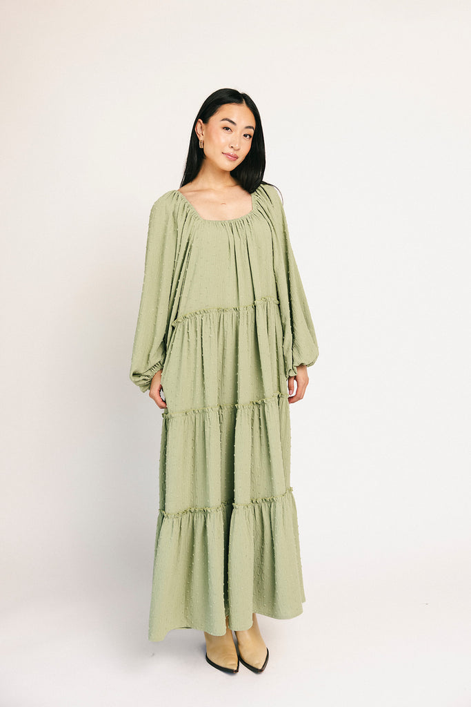 daydreamer dress // sage *zoco exclusive*
