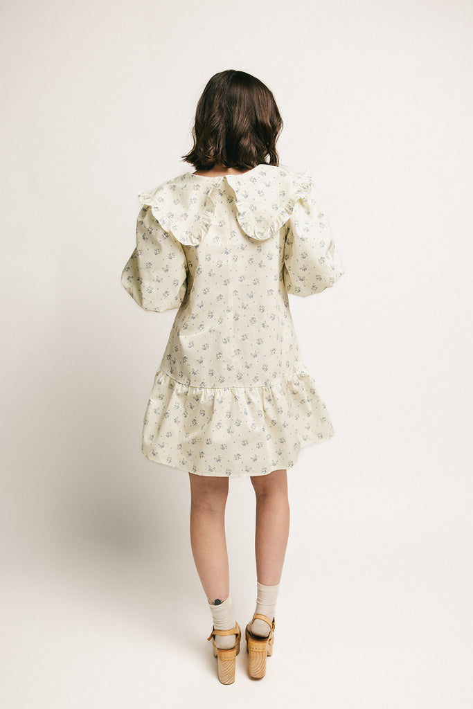 beatrice floral dress // blue