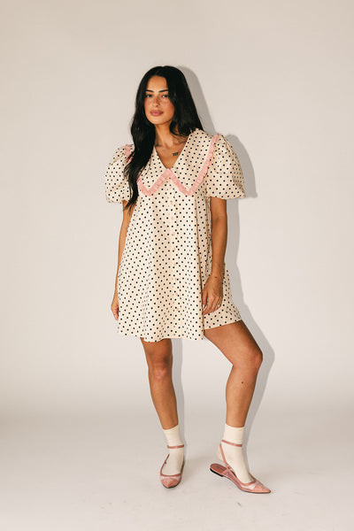 ワンピース POPPY DOT ORGANGY TIERED DRESS 1 Dot organgy tiered dress