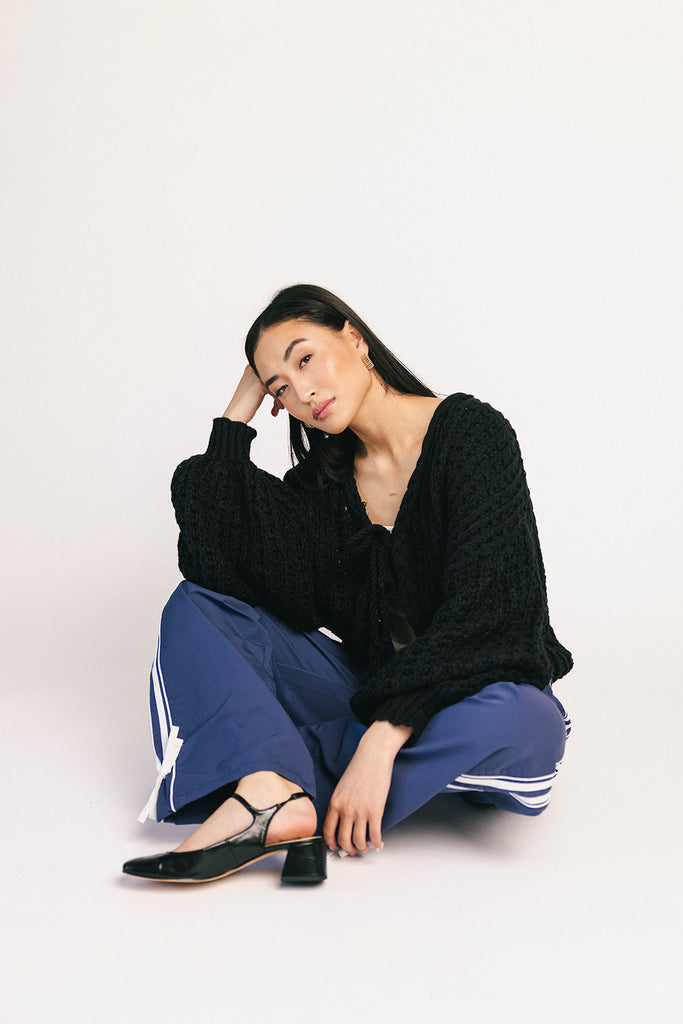 chelsea cardigan // black